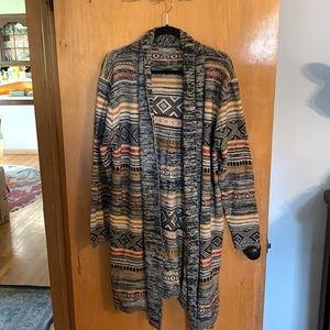 Natural Reflections Aztec Cardigan